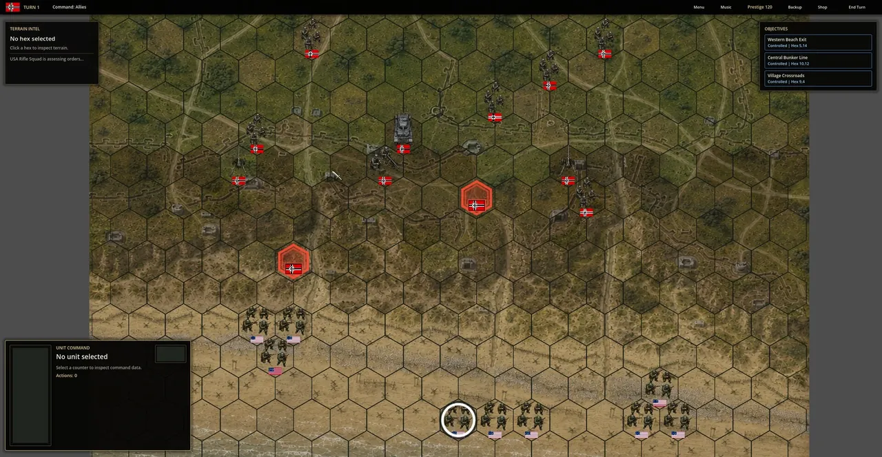 Grenadier Command screenshot 4