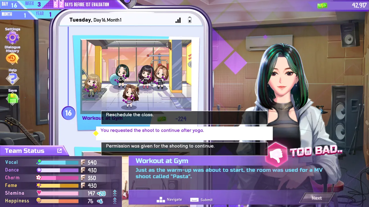 K-pop Idol Stories: Road to Debut screenshot 3