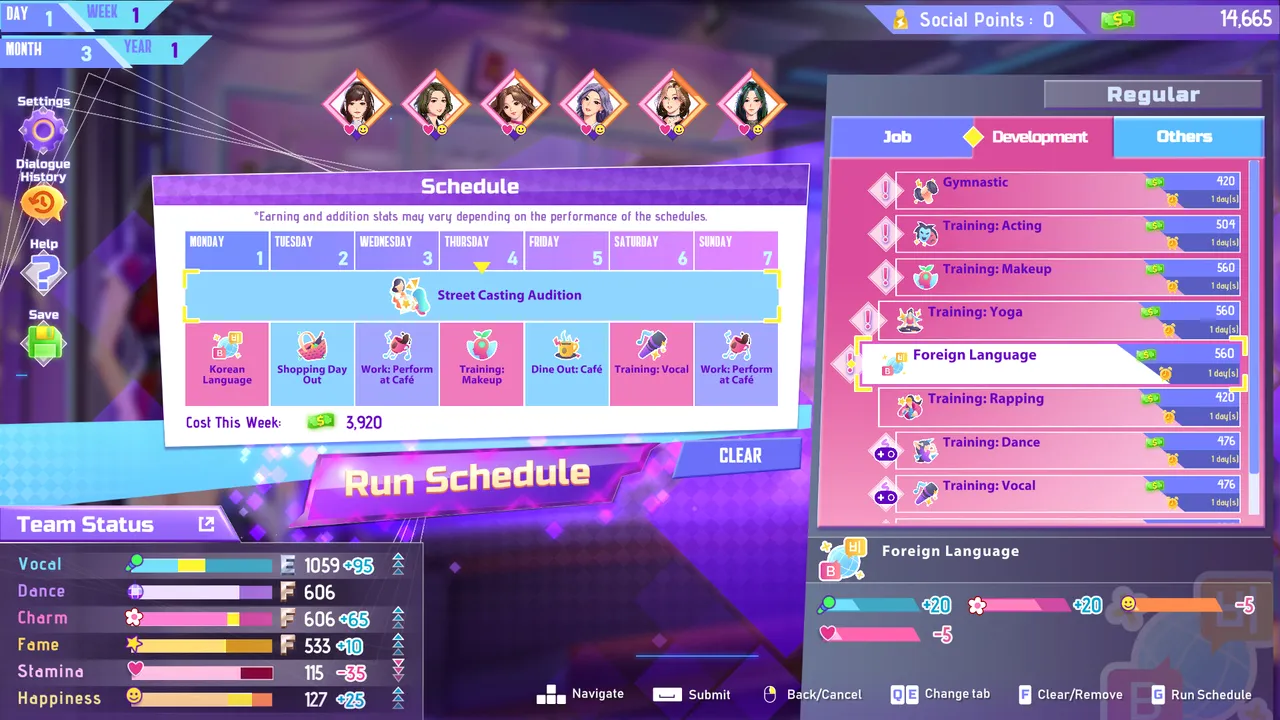 K-pop Idol Stories: Road to Debut screenshot 5
