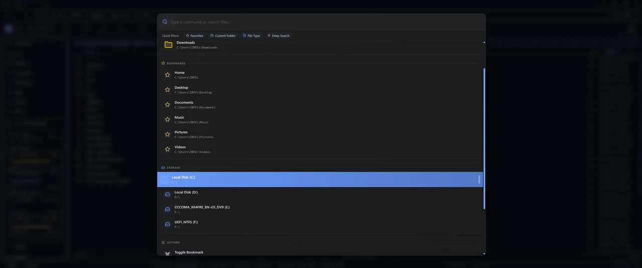 File Surfer screenshot 2