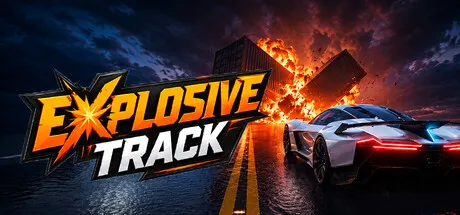 Explosive Track - Crazy Action Arcade Racing cover art
