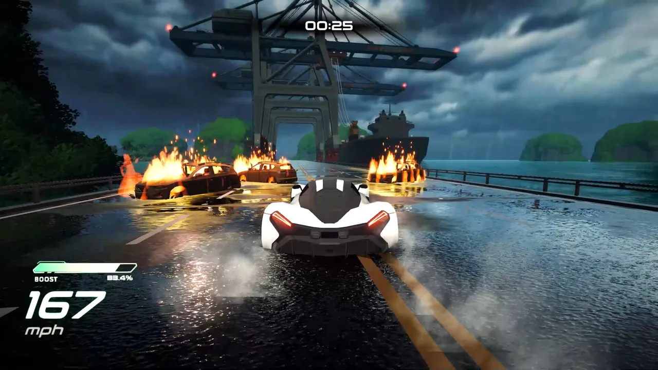 Explosive Track - Crazy Action Arcade Racing screenshot 6