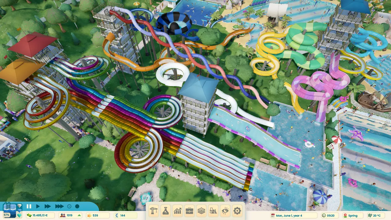 Aquapark Tycoon screenshot 1