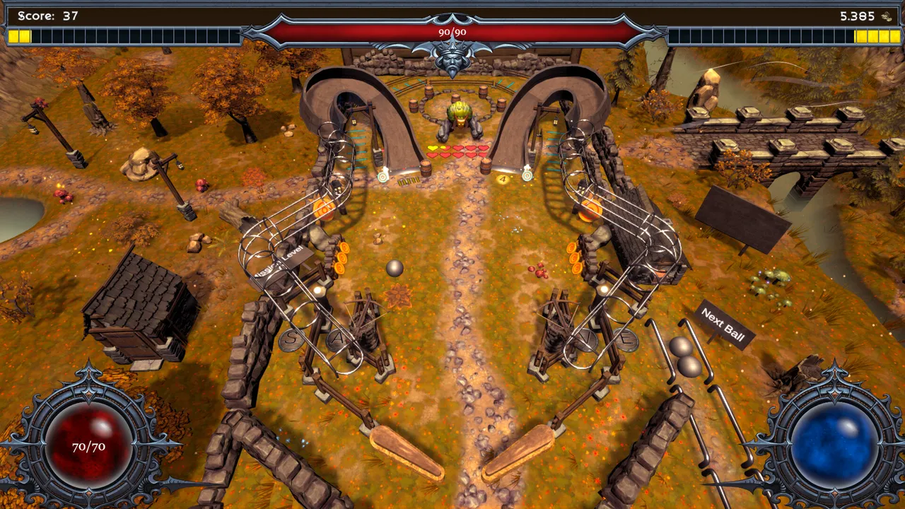 Runix: Pinball Roguelike screenshot 1