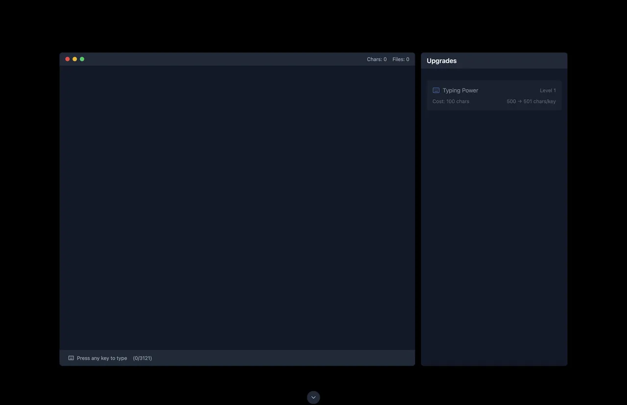 Yet Another Incremental Game (but this time about coding) screenshot 1
