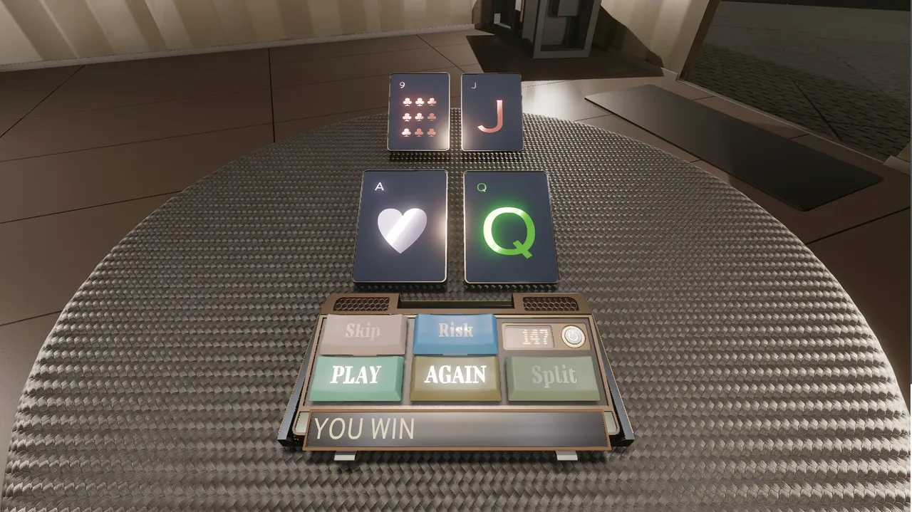 End of Blackjack screenshot 1