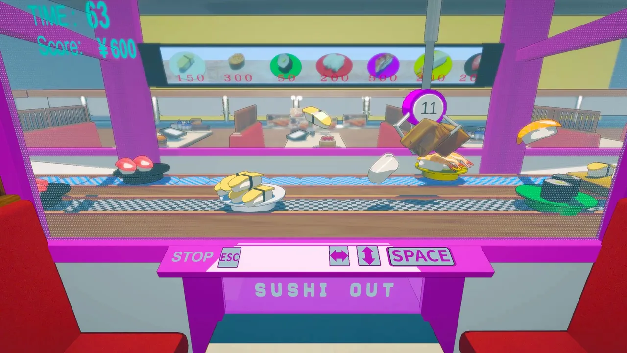 SUSHI Claw Machine screenshot 1