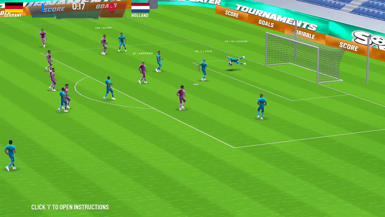 Soccer Fan - Online Multiplayer Football screenshot 1