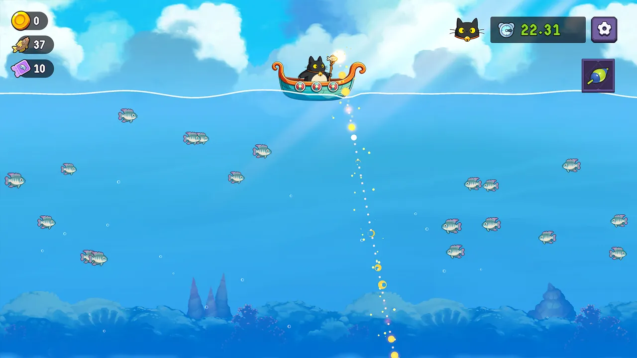 Fish to Cats: Catch & Feed screenshot 2