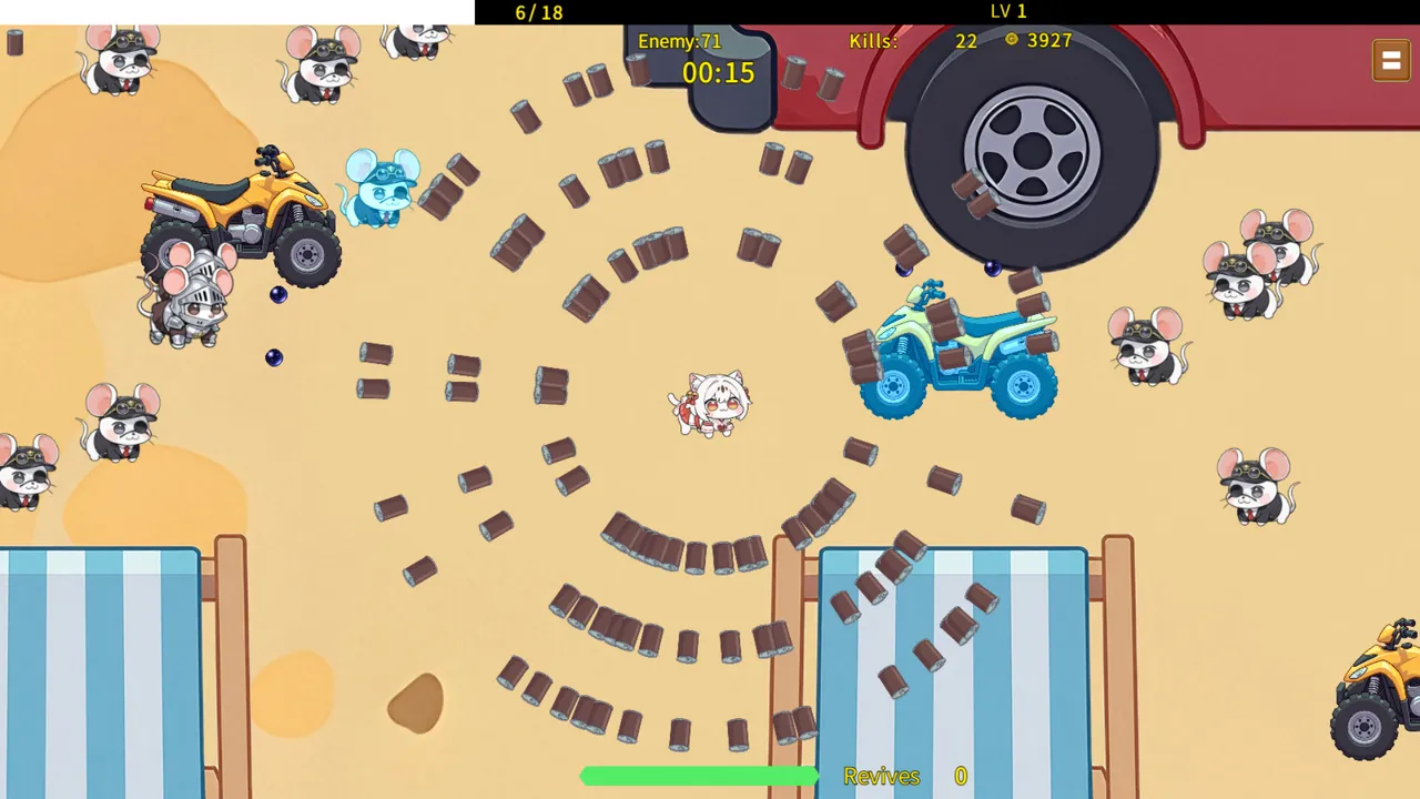 Hakimi Blaster - Hakimi Survivors screenshot 1