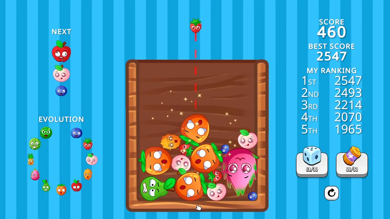 Suika Evolution: Shake & Merge screenshot 6
