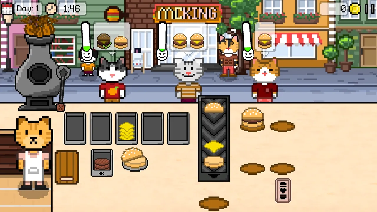Kitty Burger screenshot 1