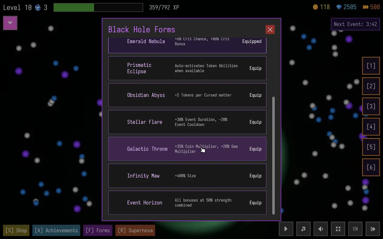 Supernova Idle screenshot 5