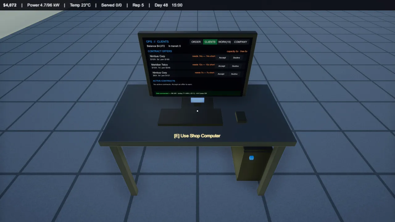 Datacenter Simulator screenshot 4