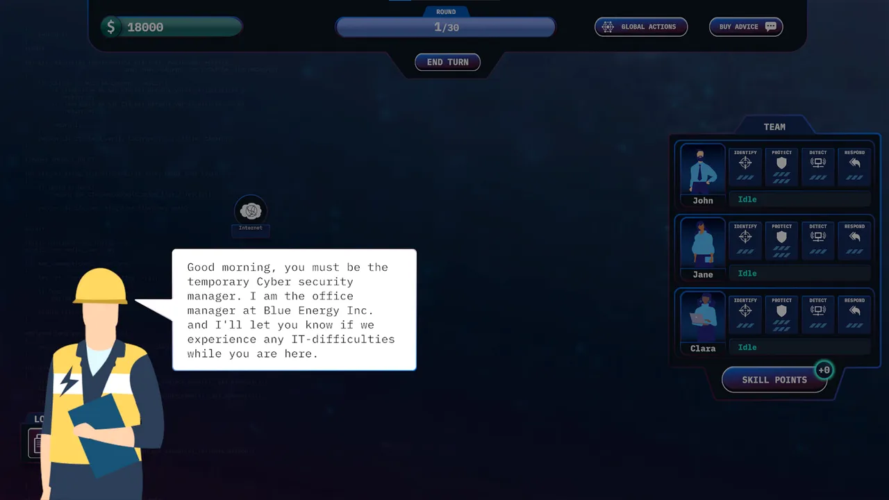 RxB - Cyber security management game screenshot 2