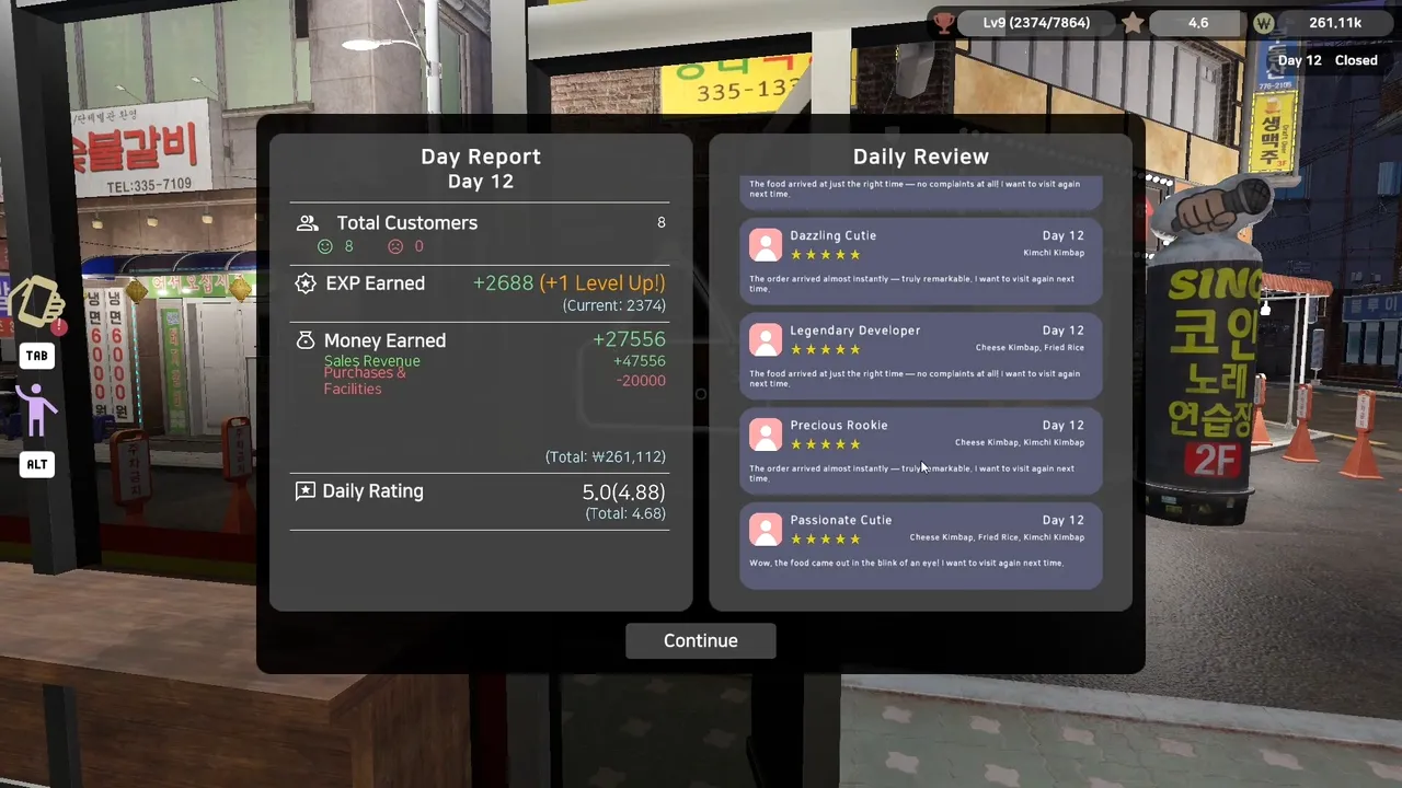 Kimbap Heaven Simulator screenshot 6