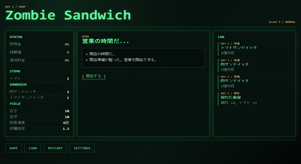 Zombie Sandwich screenshot 2