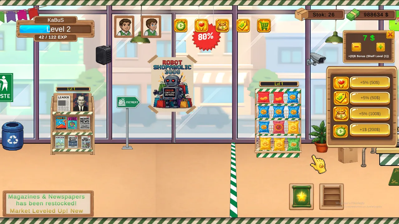 Supermarket Simulator: Idle Tycoon Clicker screenshot 2
