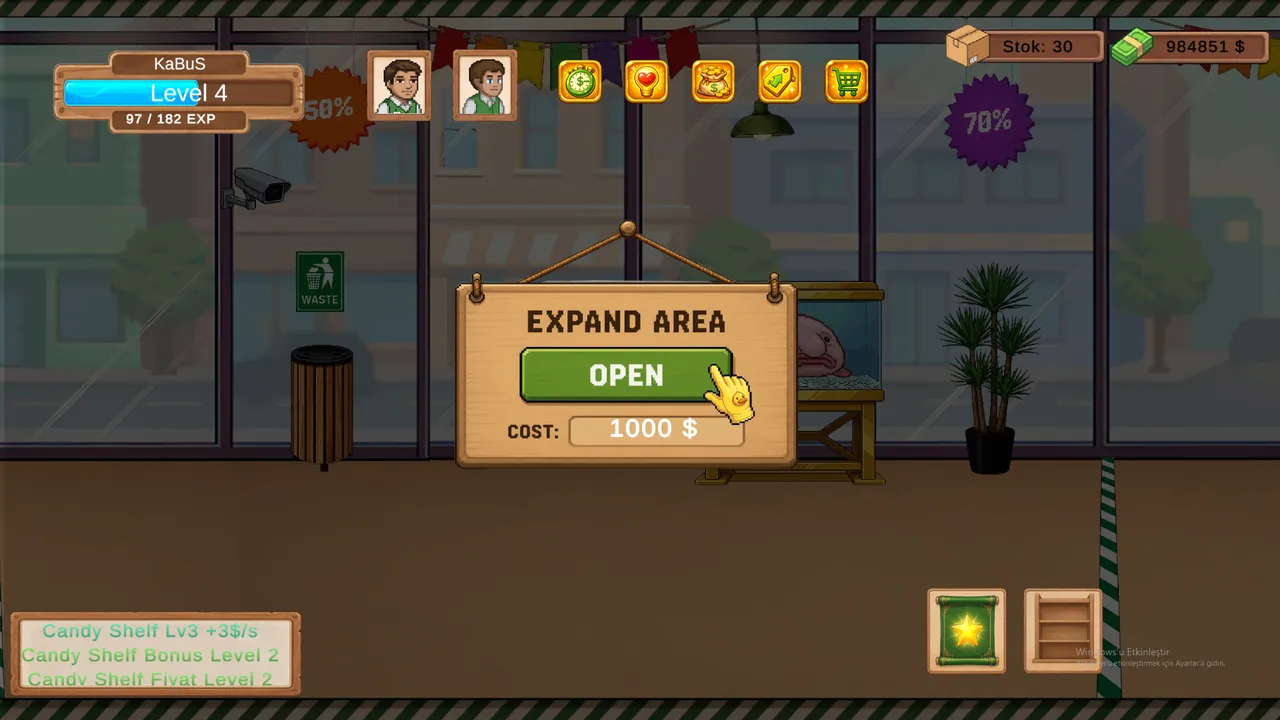 Supermarket Simulator: Idle Tycoon Clicker screenshot 3