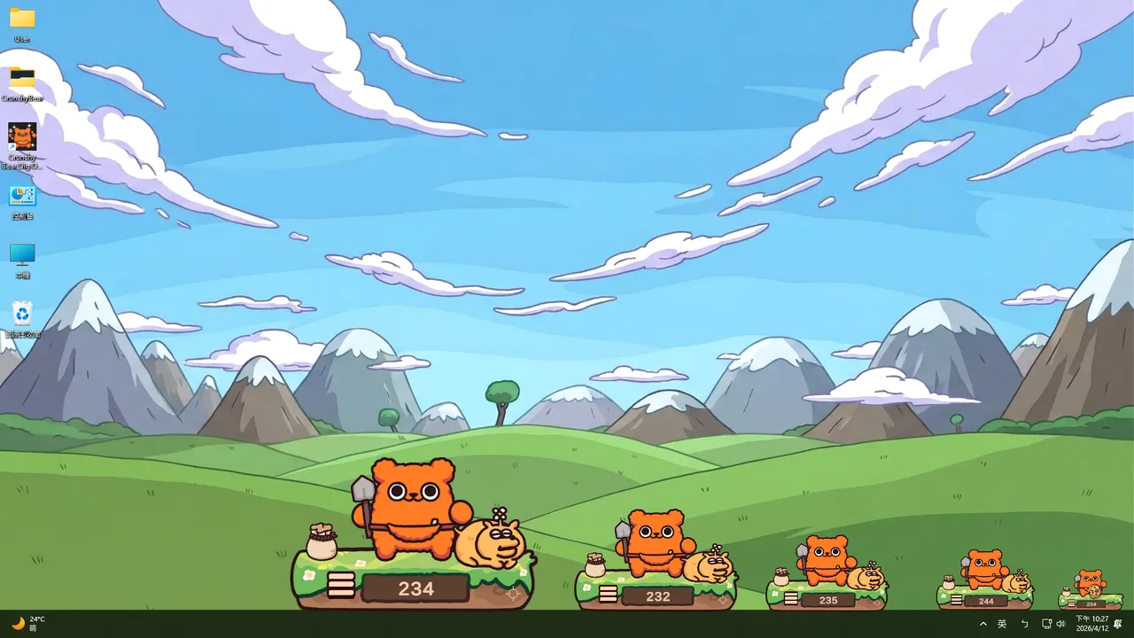 Crunchy Bear: Dig Dig Pals screenshot 2