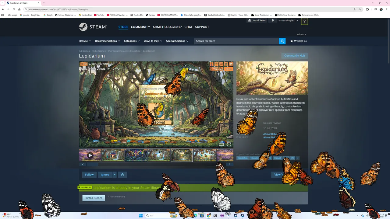 Lepidarium screenshot 1