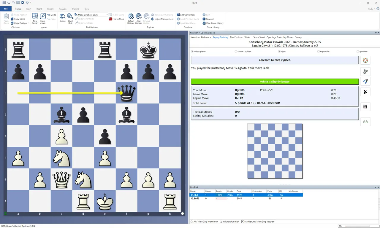ChessBase'26 SE screenshot 4