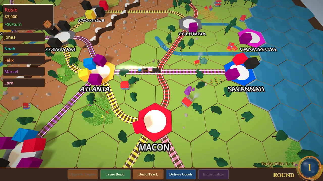 Rails & Rivals screenshot 4