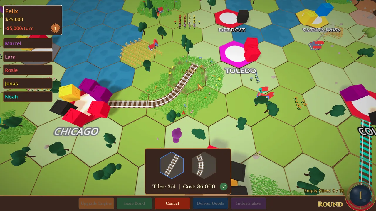 Rails & Rivals screenshot 5
