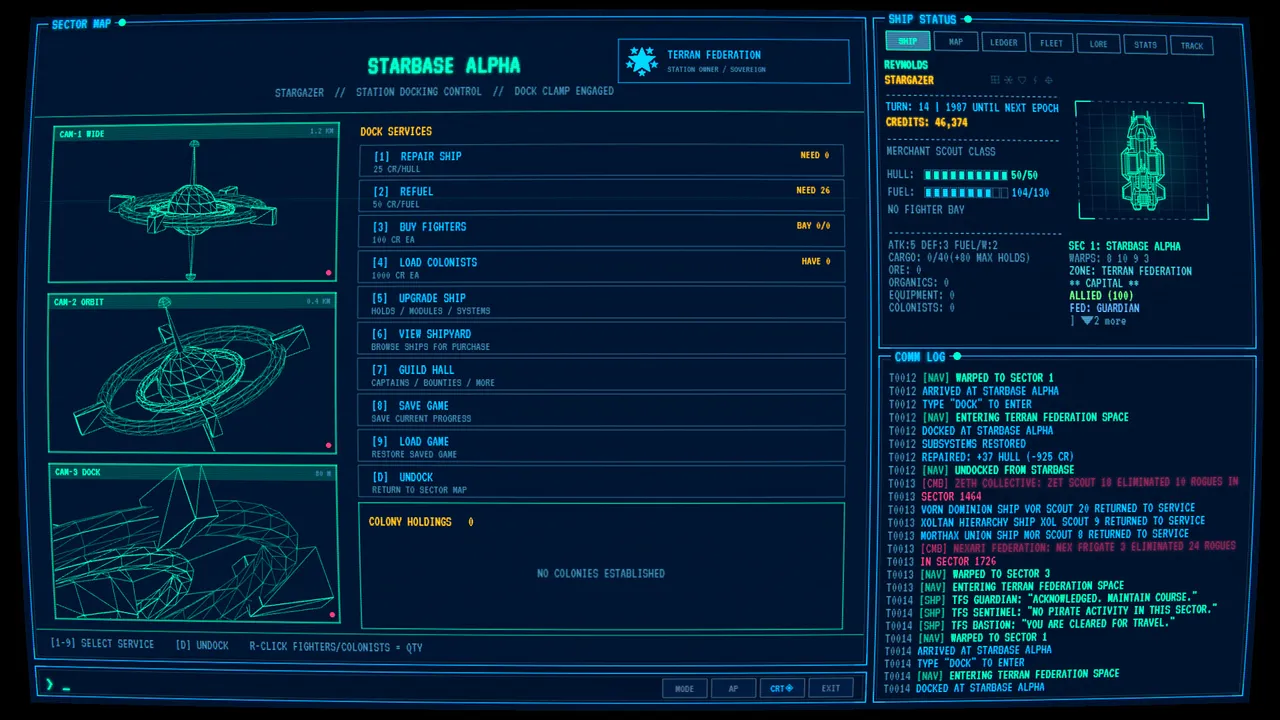 Warp to Sector One screenshot 2