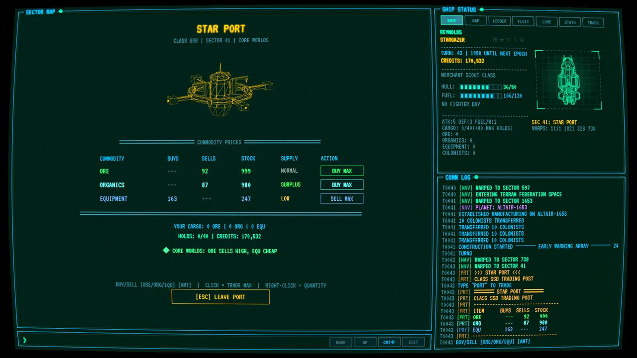 Warp to Sector One screenshot 3