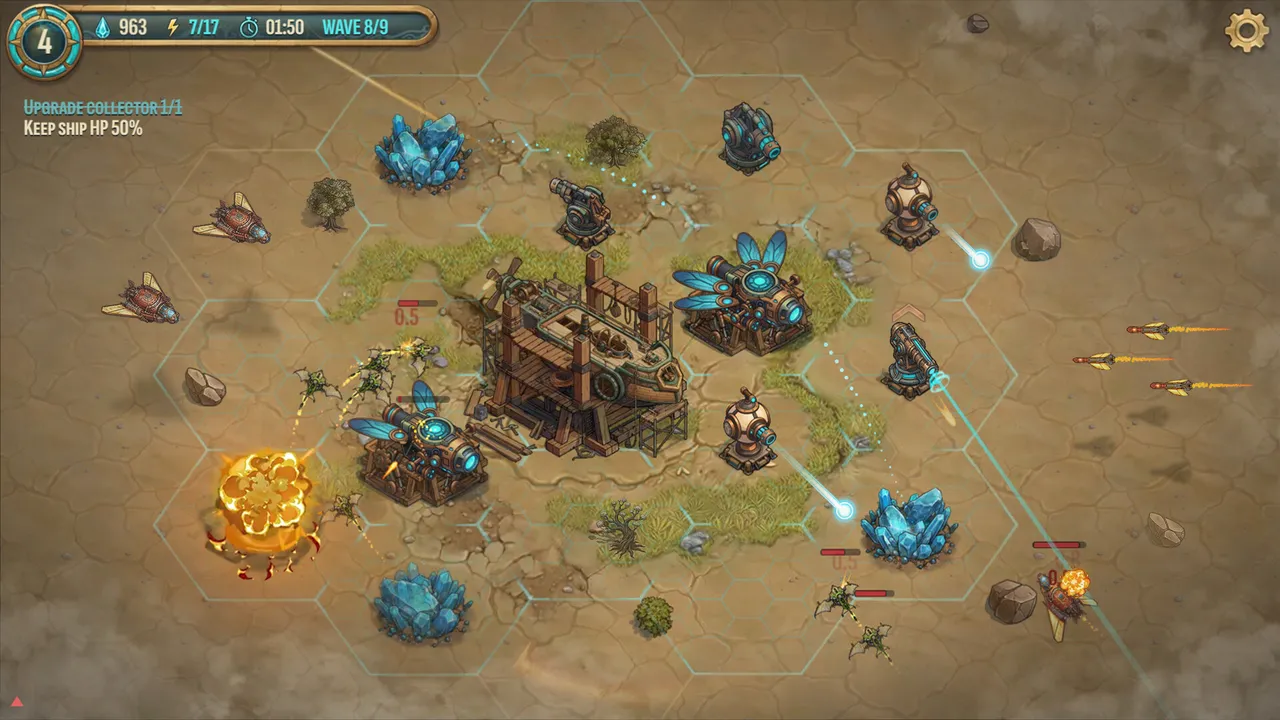 HEXSTORM: Tears of Arcadia screenshot 1