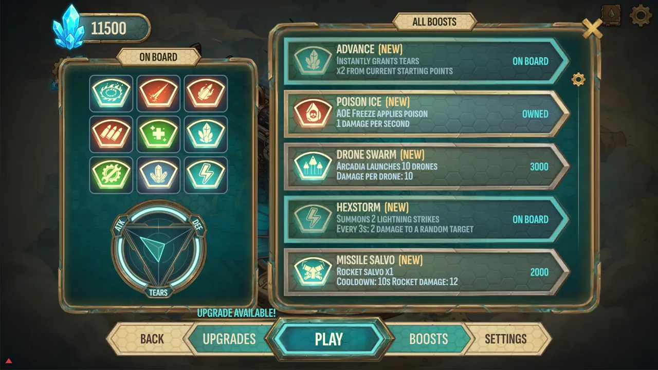 HEXSTORM: Tears of Arcadia screenshot 3