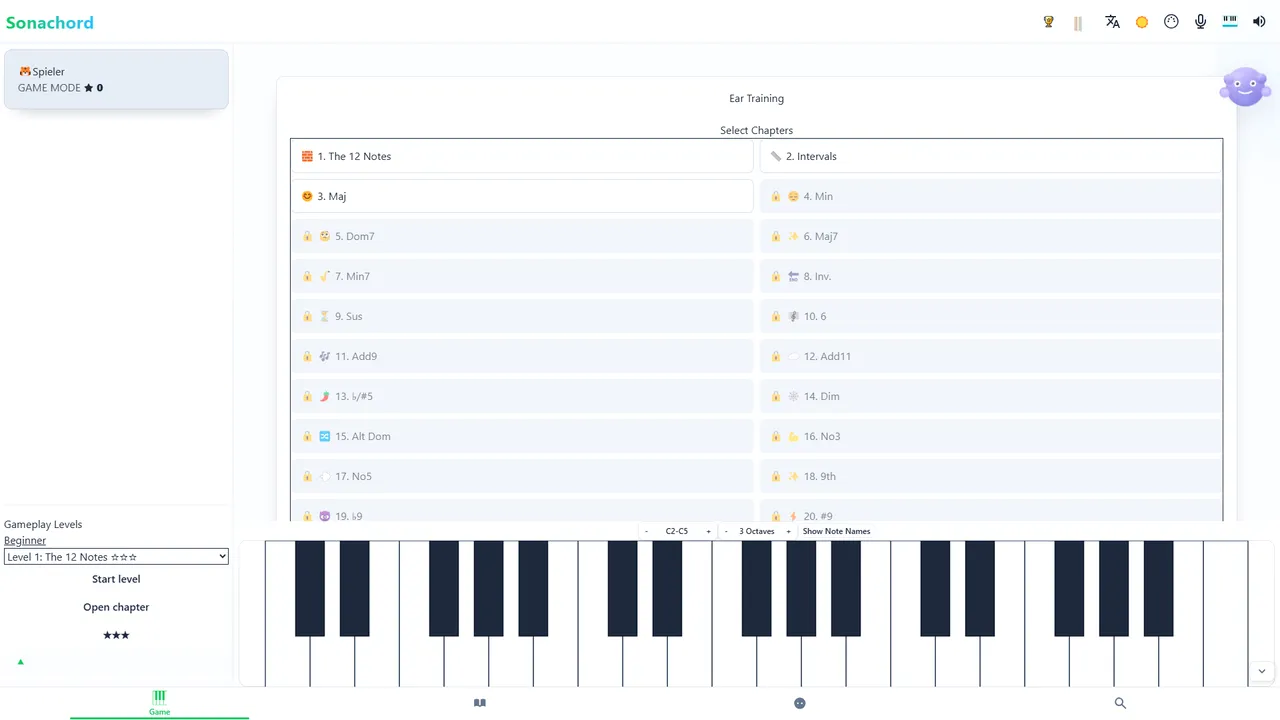 Sonachord screenshot 1