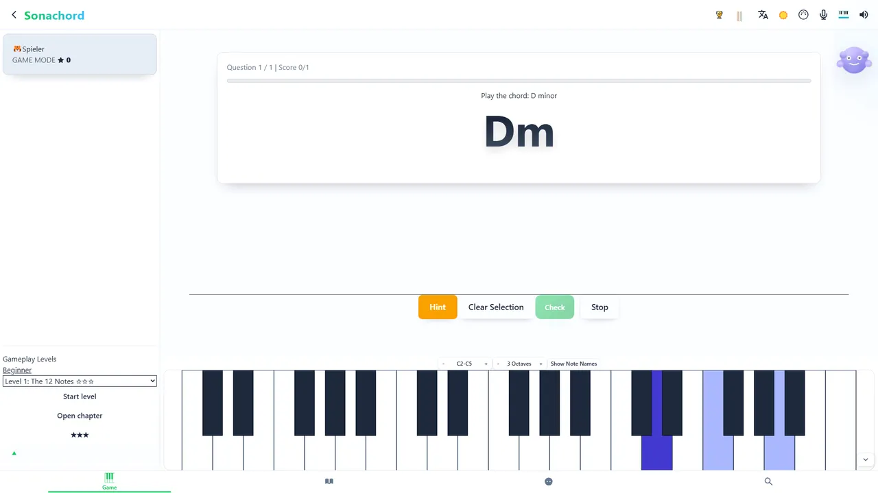 Sonachord screenshot 2