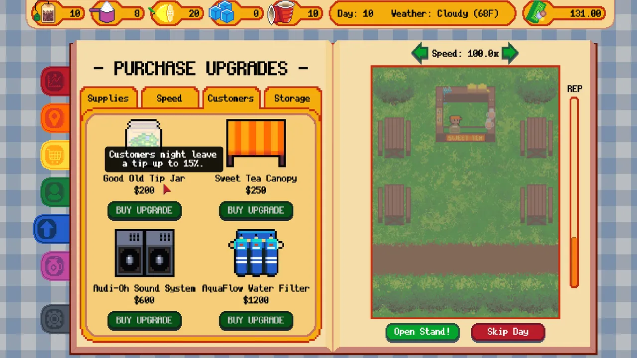 Sweet Tea Tycoon screenshot 2