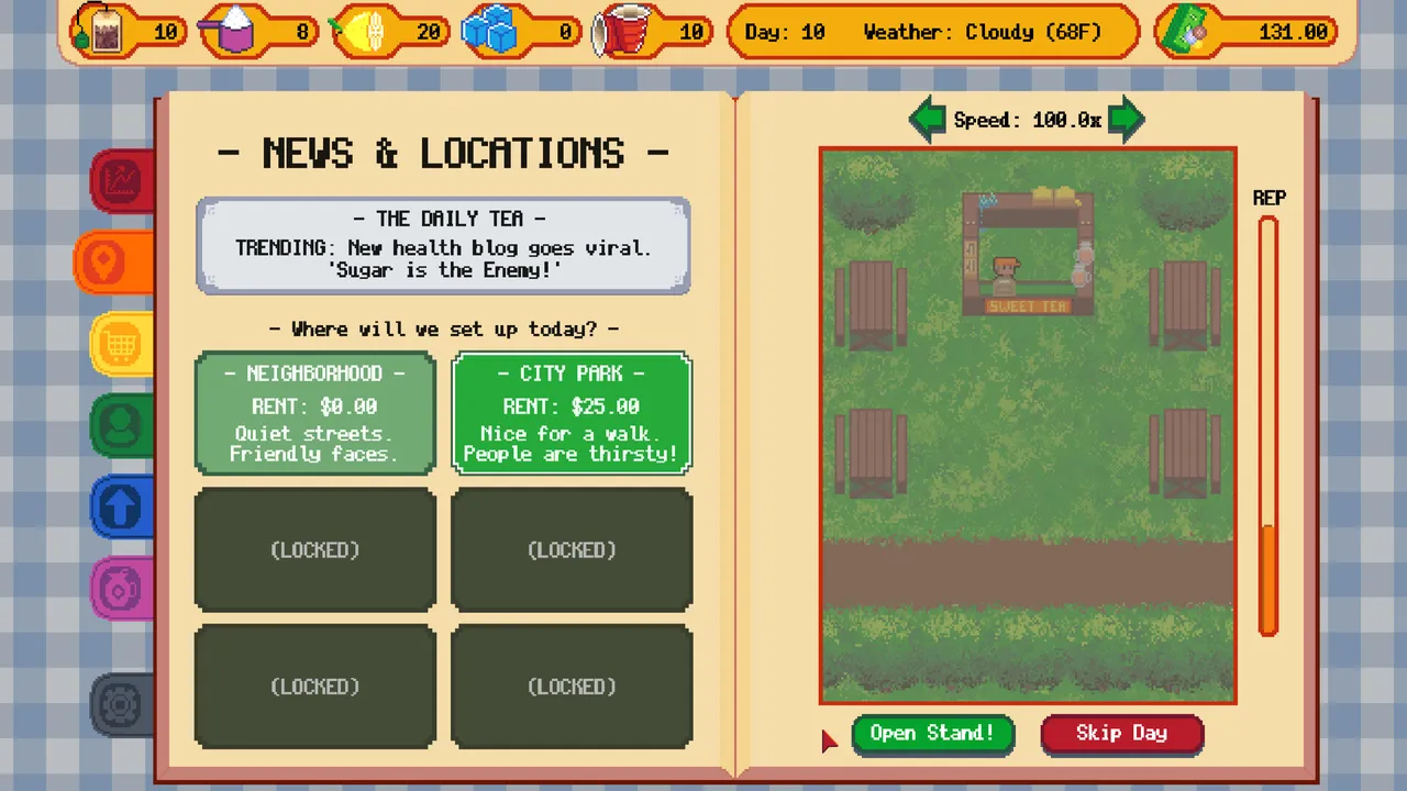 Sweet Tea Tycoon screenshot 3