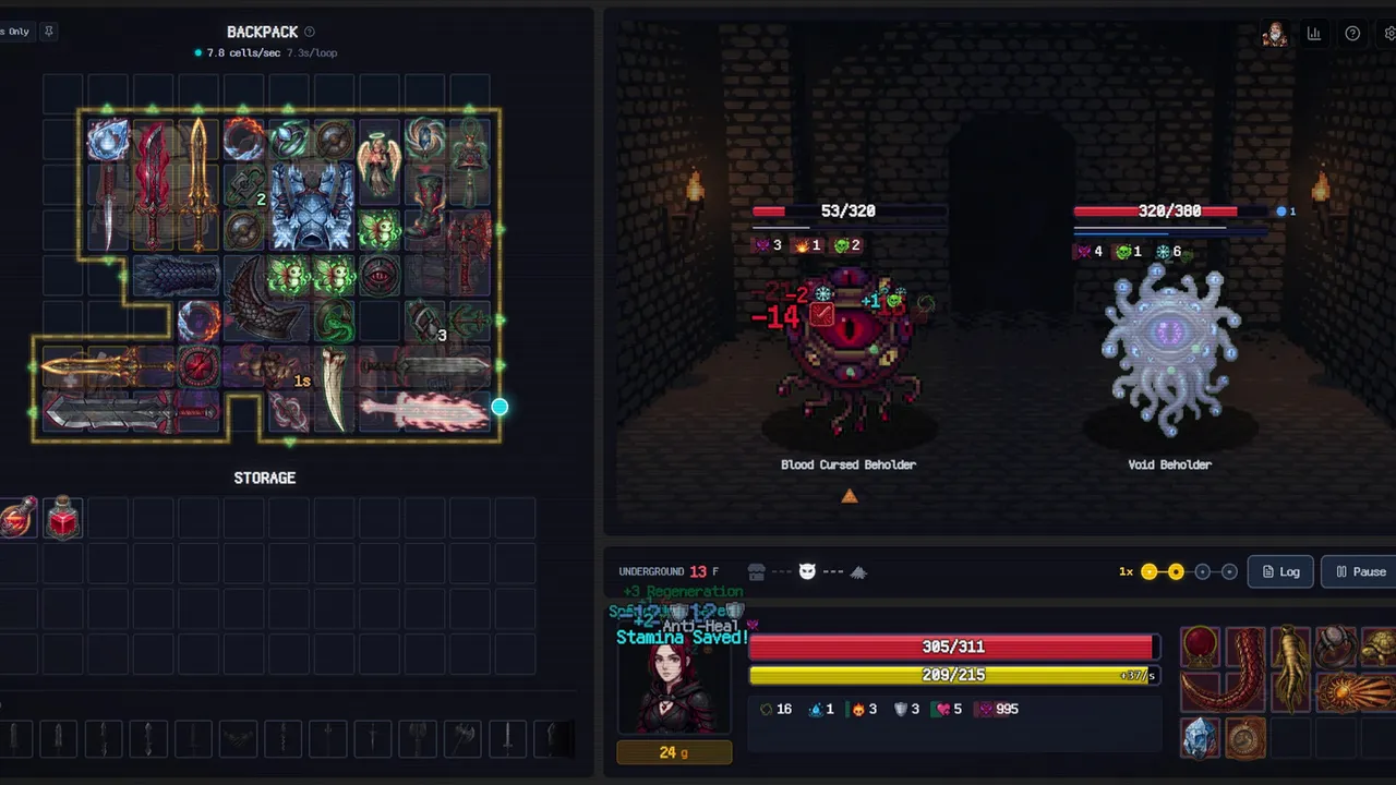 Backpack Dungeon screenshot 2