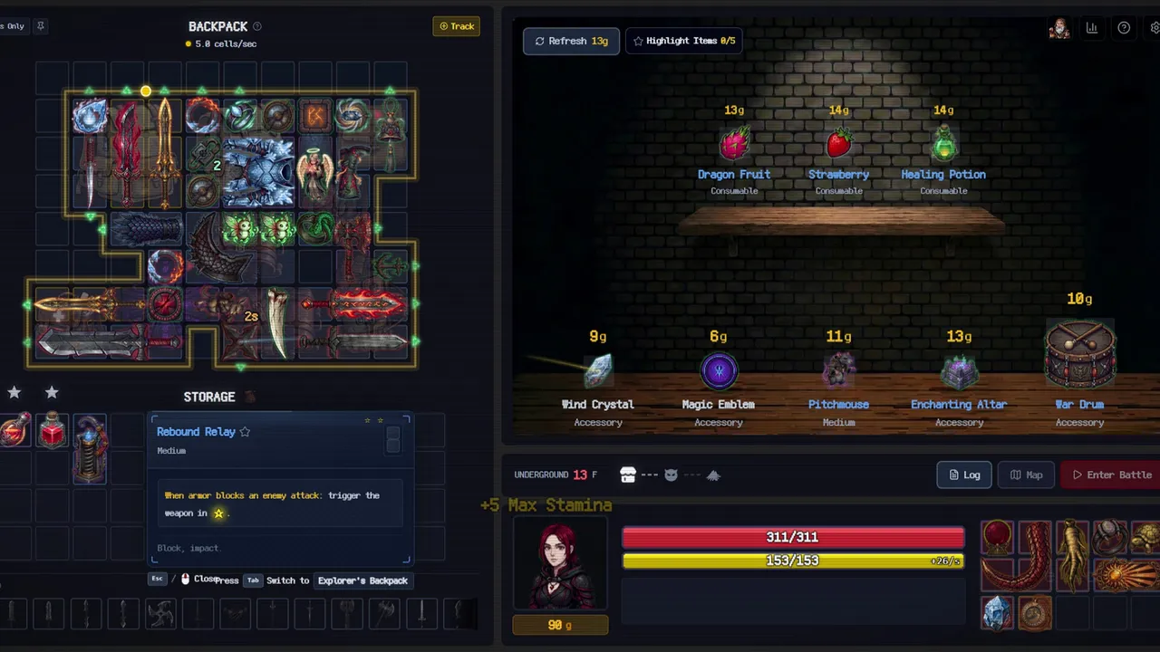 Backpack Dungeon screenshot 4
