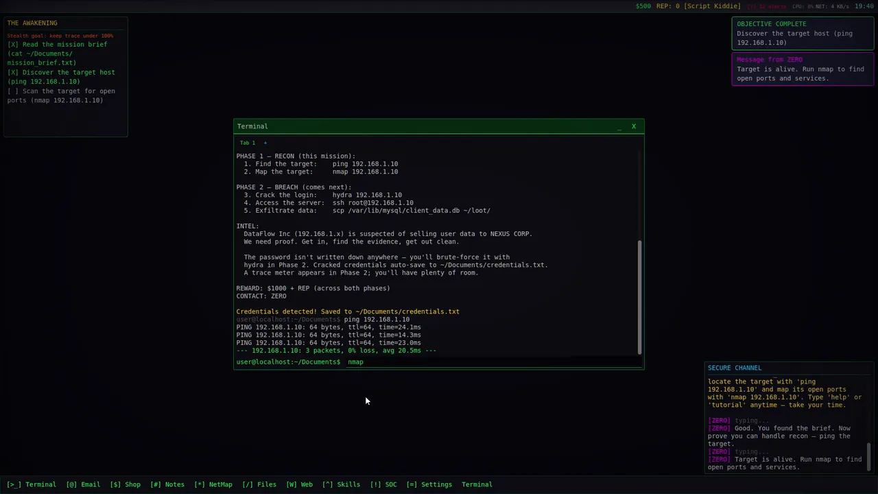 NETBREAK screenshot 2