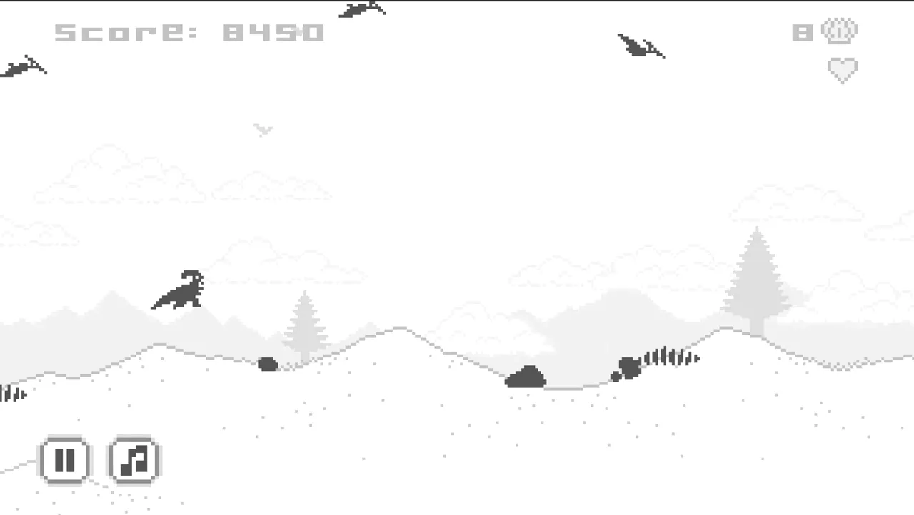 Dino Jump Deluxe screenshot 2