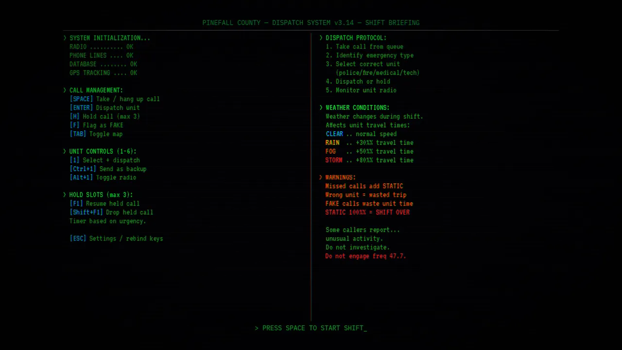 DISPATCHED screenshot 2