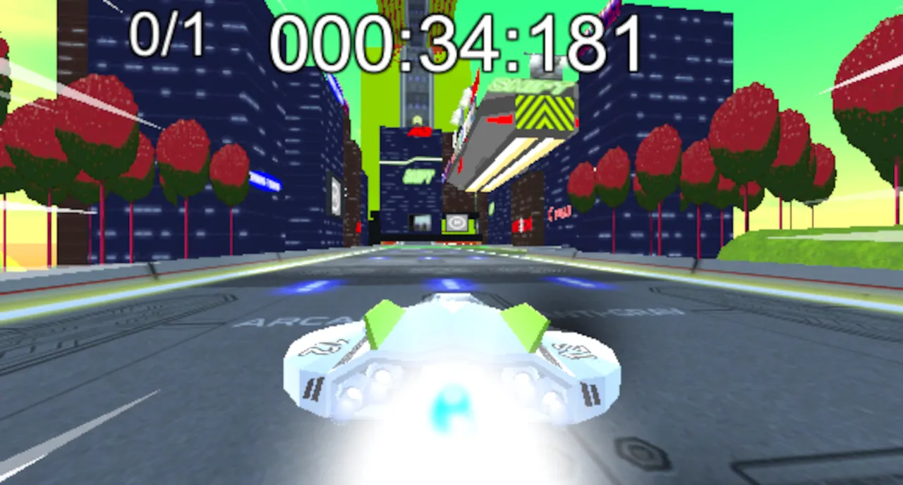 VORTEX-G: Anti-Gravity Racing & Track Editor screenshot 5
