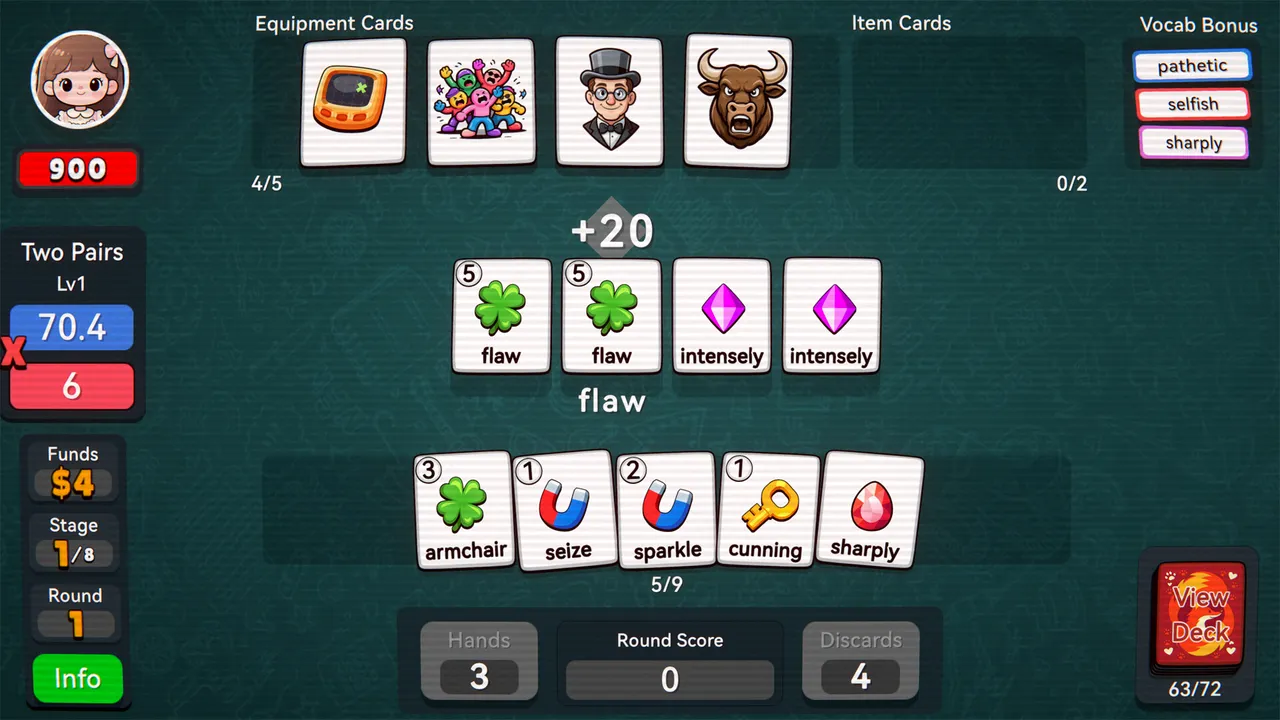English Vocab Rush screenshot 1