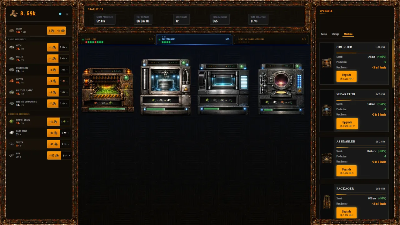 Scrap Yard Idle screenshot 2