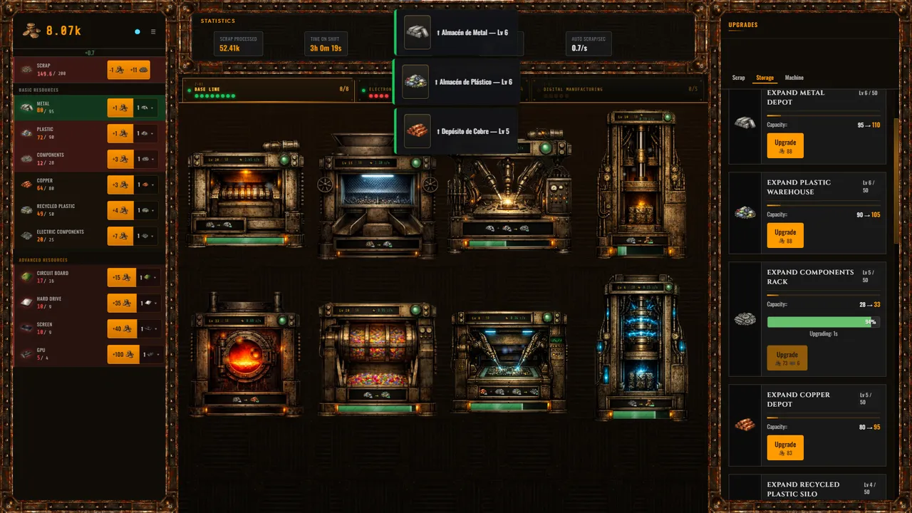 Scrap Yard Idle screenshot 4