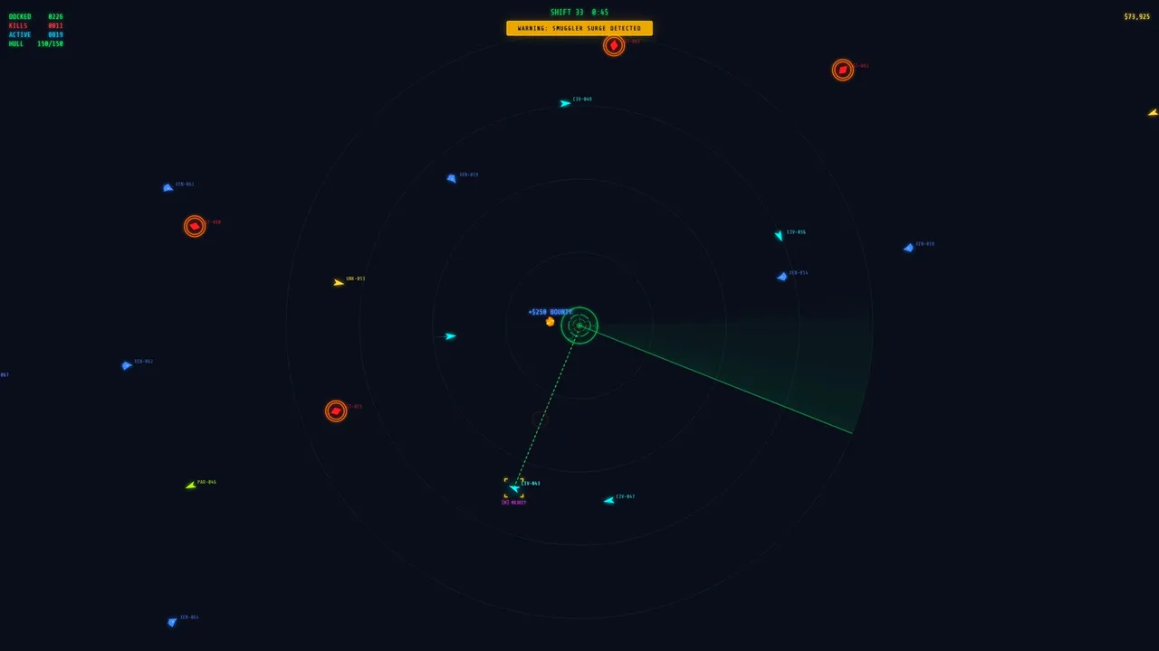 Orbital Dispatch screenshot 1