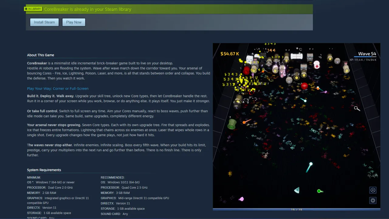CoreBreaker: Desktop Swarm screenshot 5