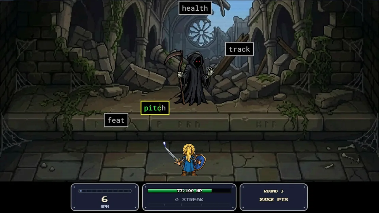 Keeb Quest: Typing Battles screenshot 3