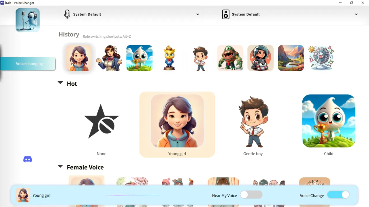 iMic - Voice Changer screenshot 1
