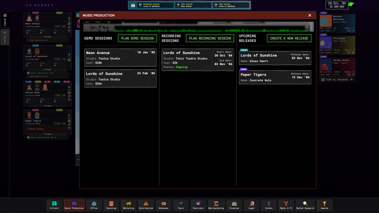 CD Market - Music Label Sim screenshot 6